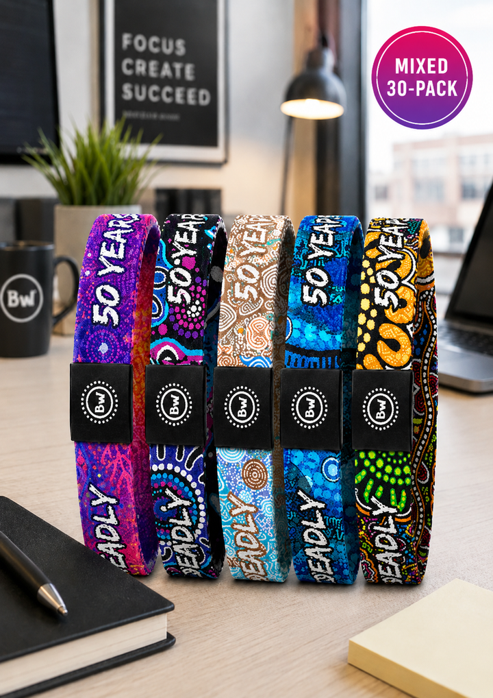 NAIDOC 2026 Wristband Pack (30pk)