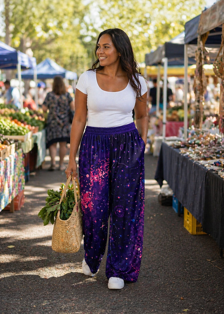 50 Years Deadly – NAIDOC 2026 Wide Leg Pants