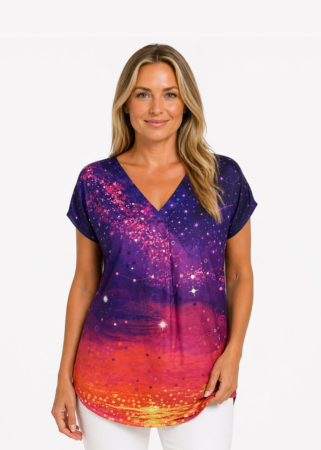 50 Years Deadly – NAIDOC 2026 V Neck Blouse
