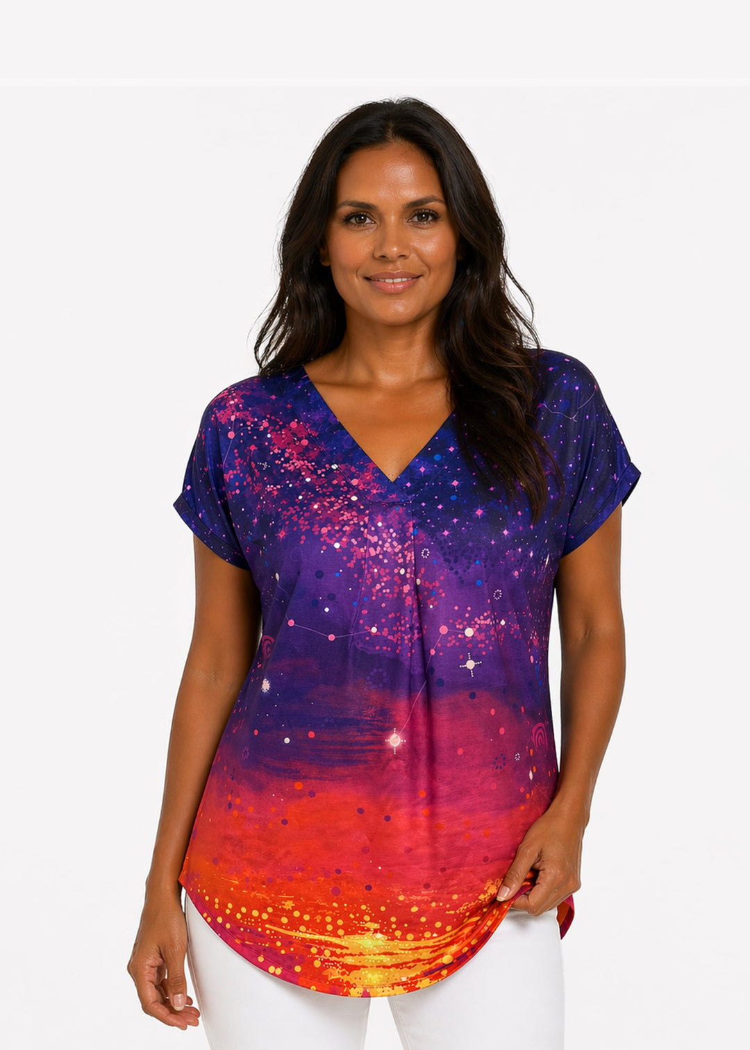 50 Years Deadly – NAIDOC 2026 V Neck Blouse
