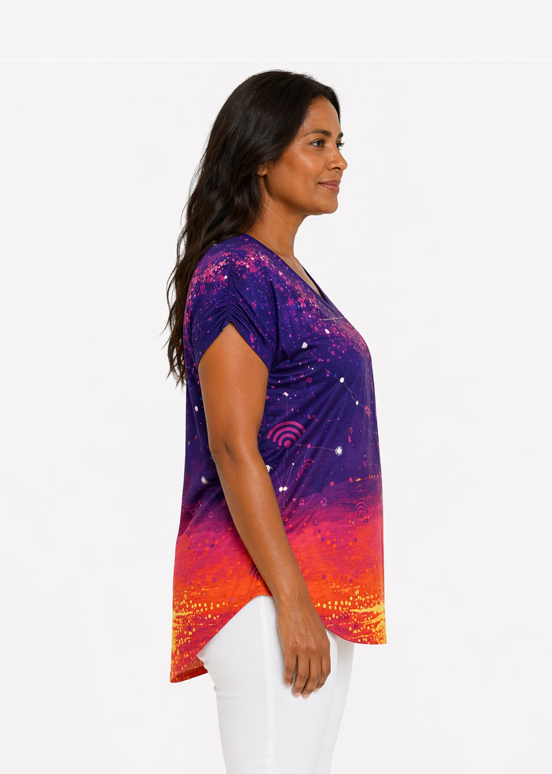 50 Years Deadly – NAIDOC 2026 V Neck Blouse