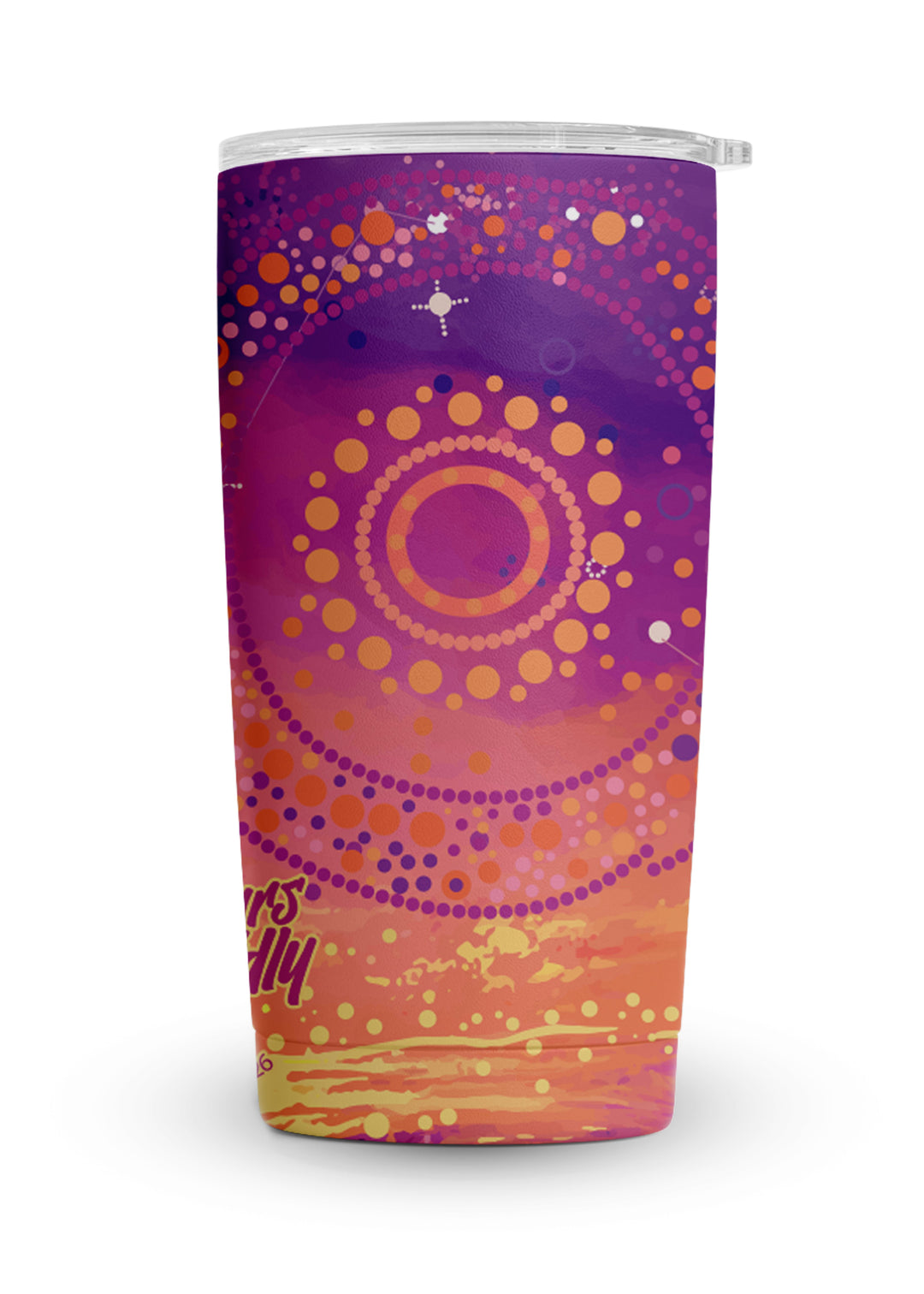 50 Years Deadly – NAIDOC 2026 Vacuum Insulated Magnetic Lid Tumbler (20oz)