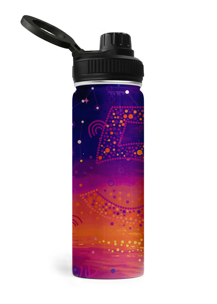 50 Years Deadly - NAIDOC 2026 Bottle with Magnetic Booster Ring (18oz)