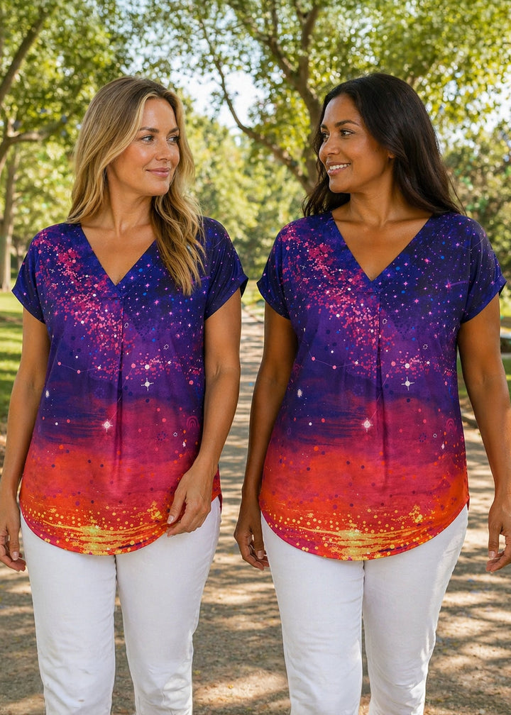 50 Years Deadly – NAIDOC 2026 V Neck Blouse