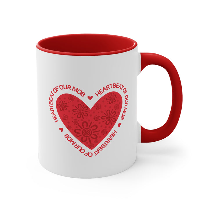 Strong Mum, Strong Mob - Colourful Accent Mug