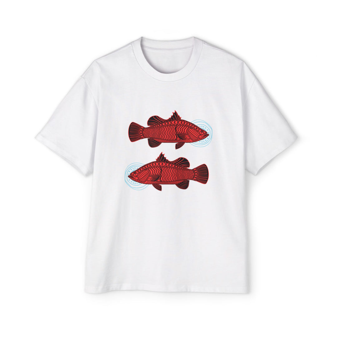 Barramundis – Directions - Men's Oversized Tee