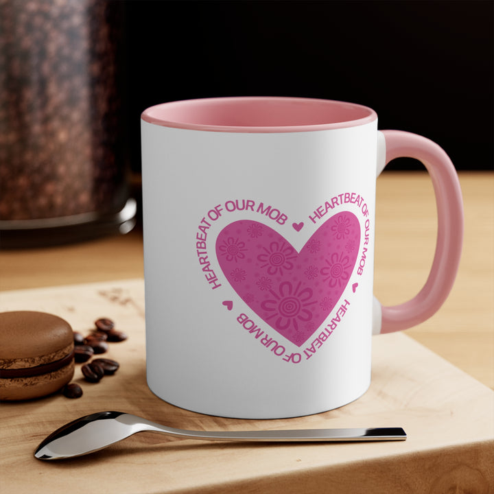 Strong Mum, Strong Mob - Colourful Accent Mug