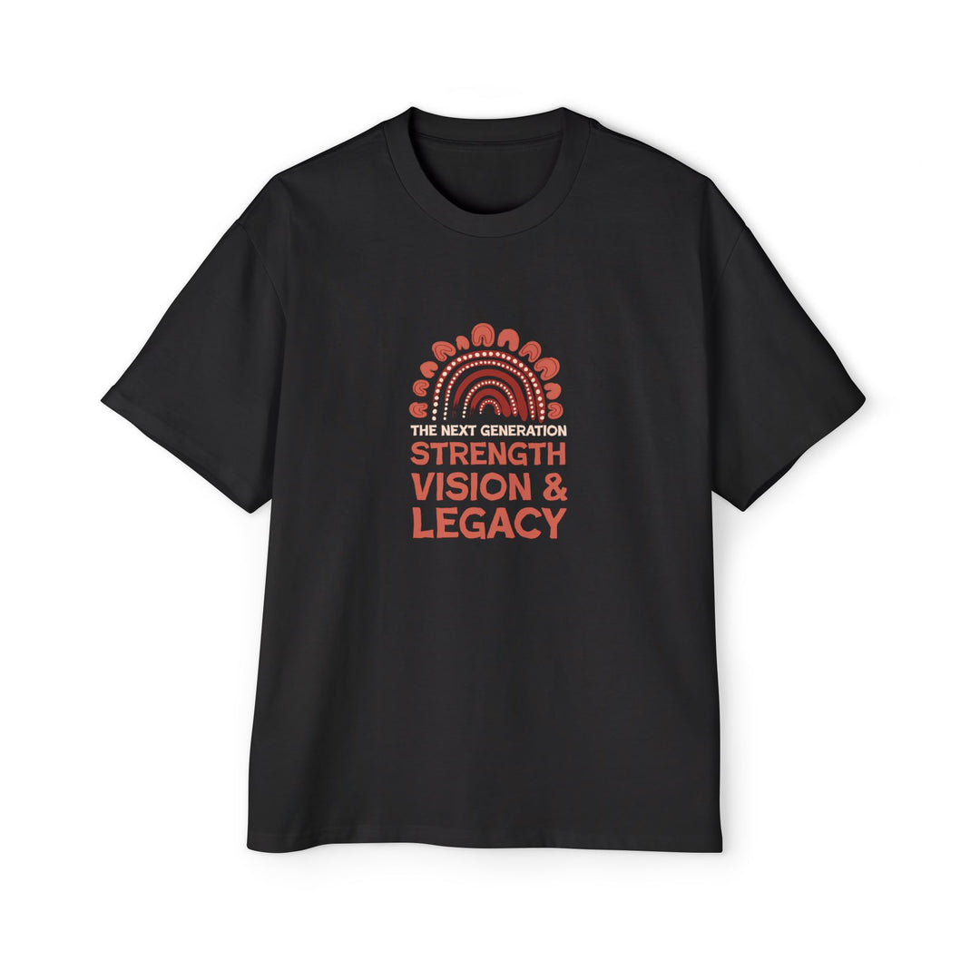 Legacy in Motion - NAIDOC 2025 Men's Oversized T-Shirt