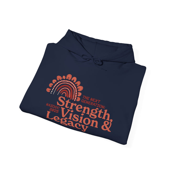 Strength, Vision & Legacy - NAIDOC 2025 Unisex Hoodie