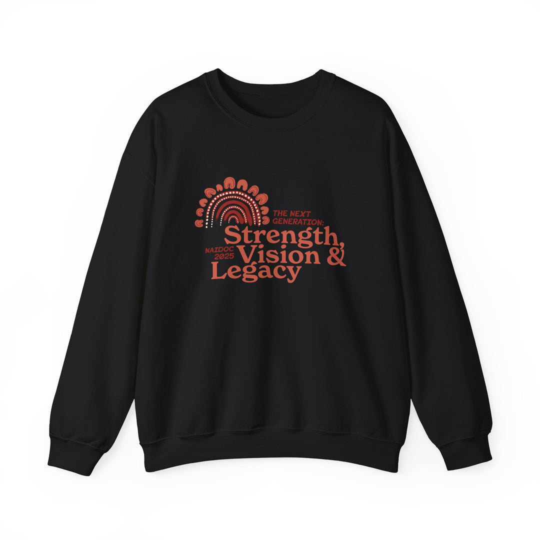 Strength, Vision & Legacy - NAIDOC 2025 Unisex Sweatshirt