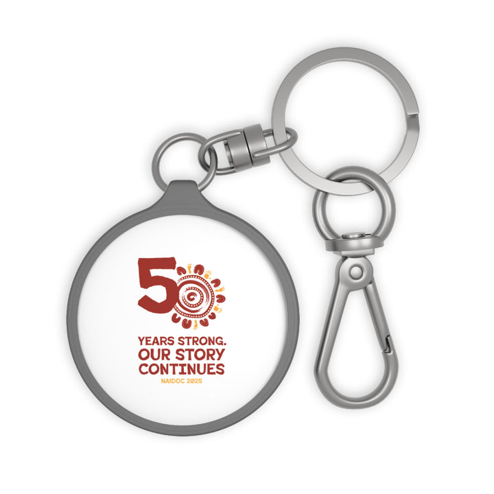 Our Story Continues  - NAIDOC 2025 Key Ring Tag