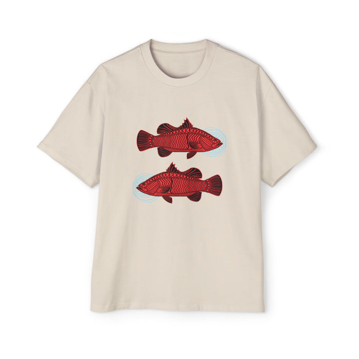 Barramundis – Directions - Men's Oversized Tee