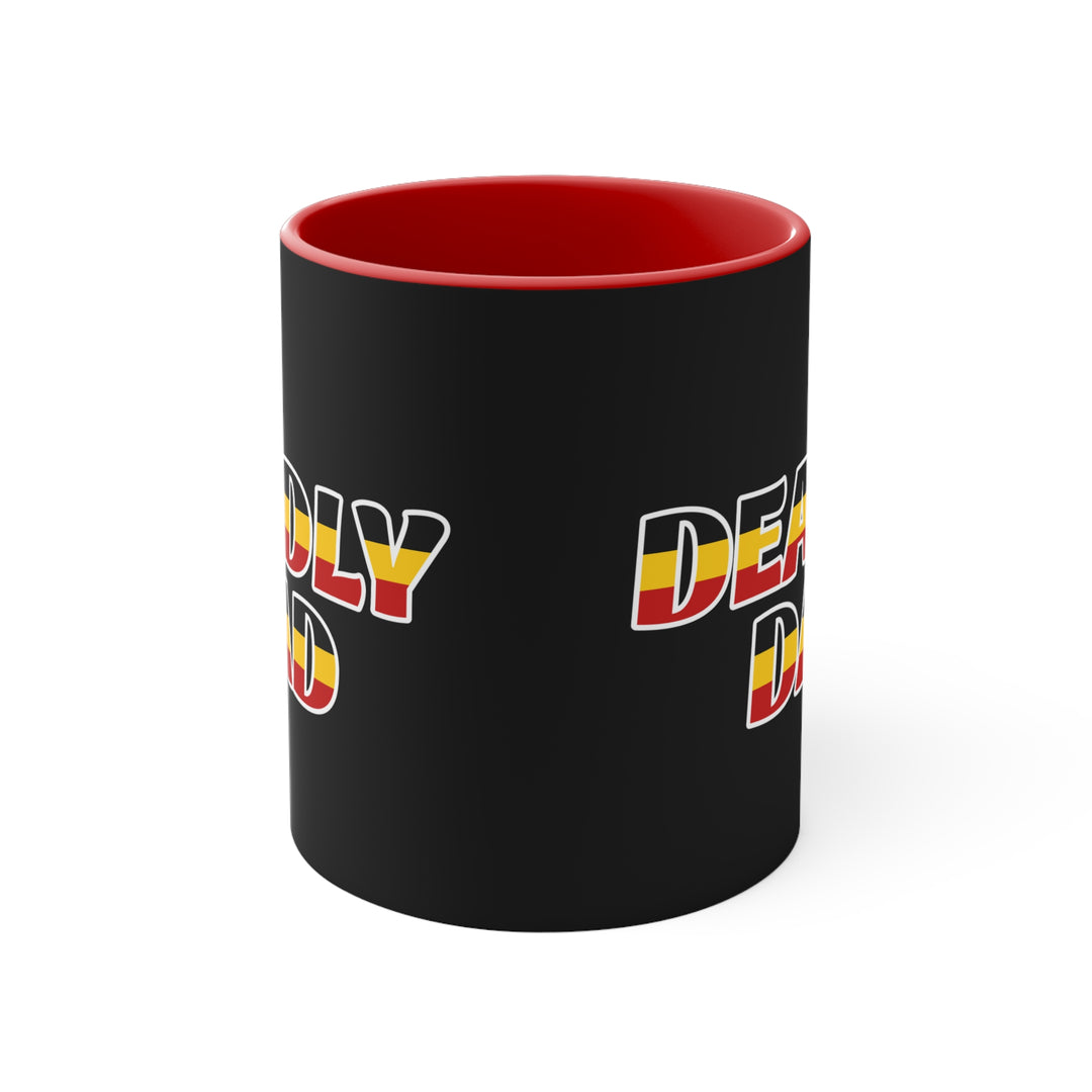 Deadly Dad (Strong and Deadly) - Colourful Accent Mug