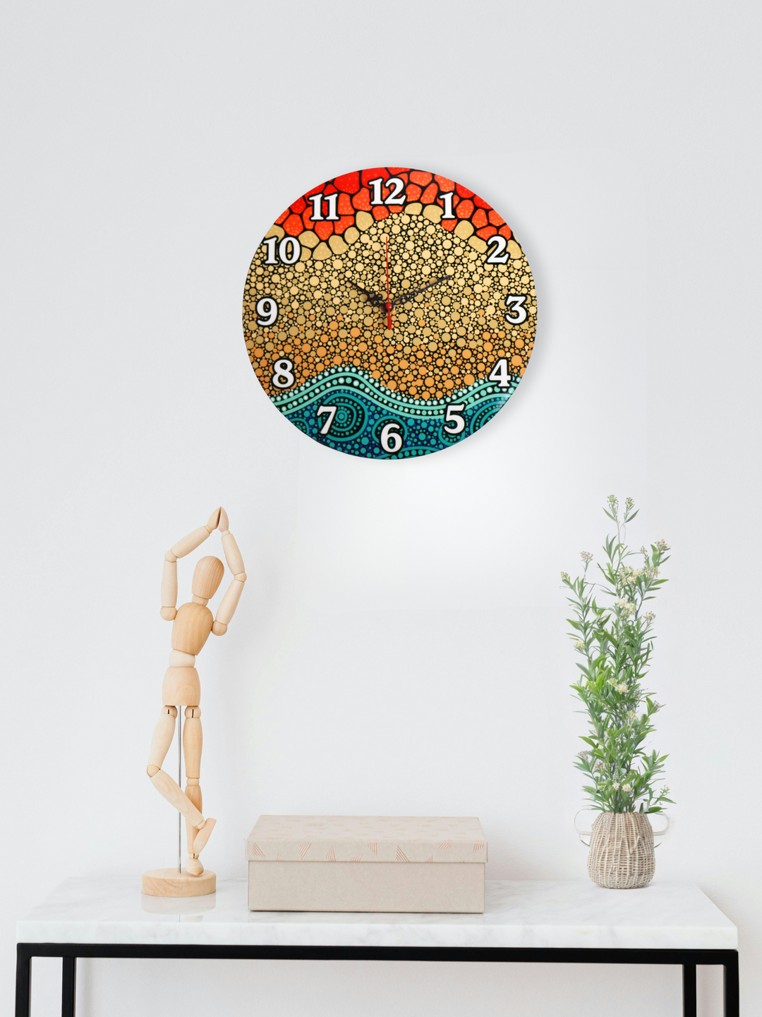 Ocean's Edge - Wall Clock