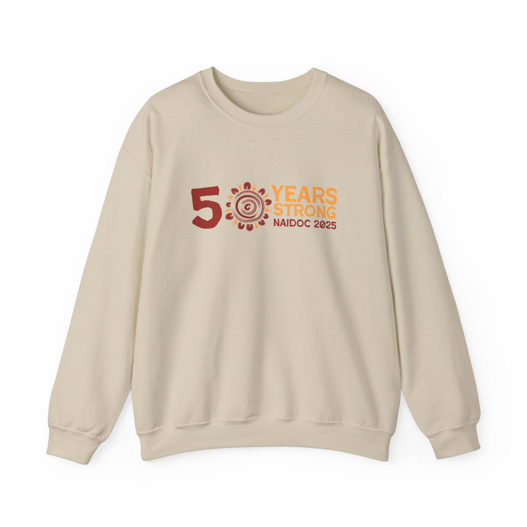 50 Years Strong - NAIDOC 2025 Unisex Sweatshirt