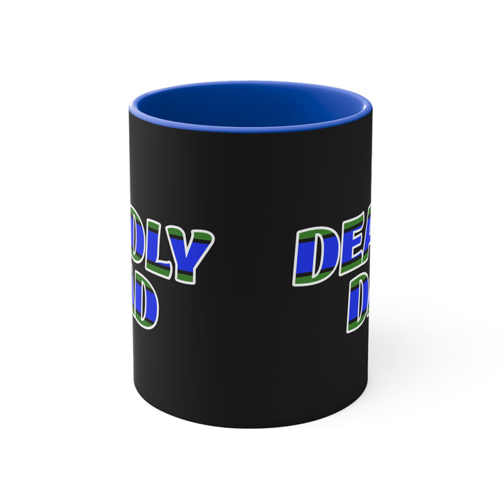 Deadly Dad (Island Style) - Colourful Accent Mug