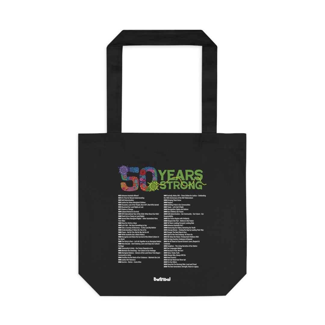 50-Year Commemoration - NAIDOC 2025 Cotton Tote Bag