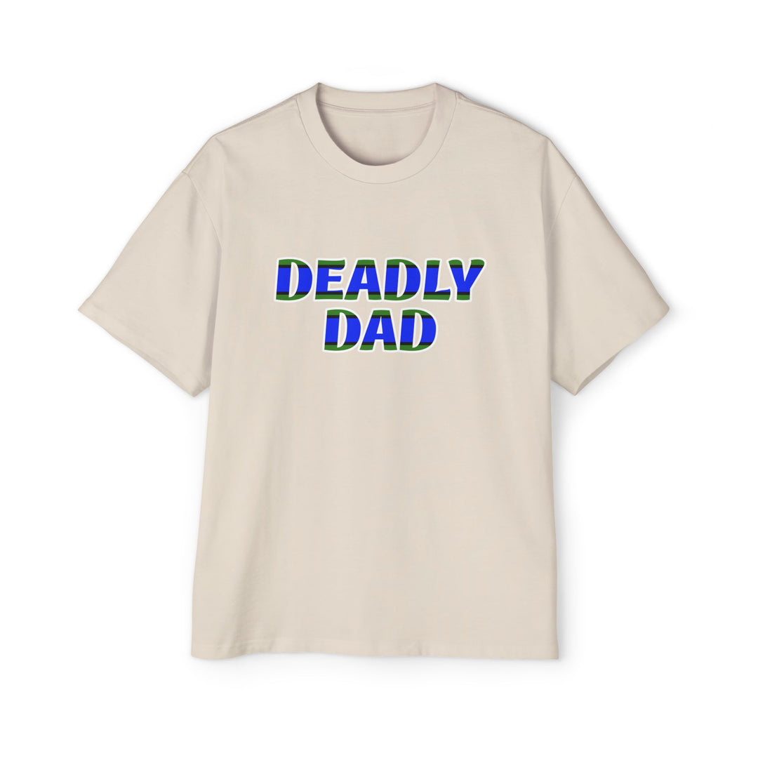 Deadly Dad (Island Style) - Men's Oversized Tee