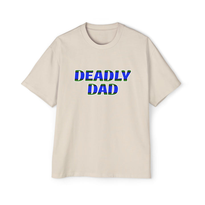 Deadly Dad (Island Style) - Men's Oversized Tee