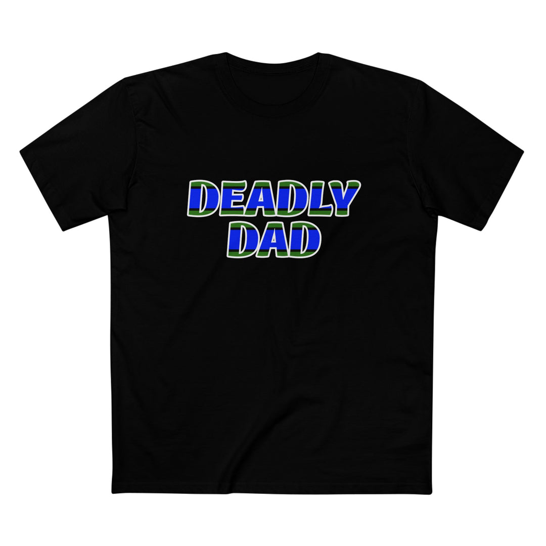 Deadly Dad (Island Style) - Men's T-shirt