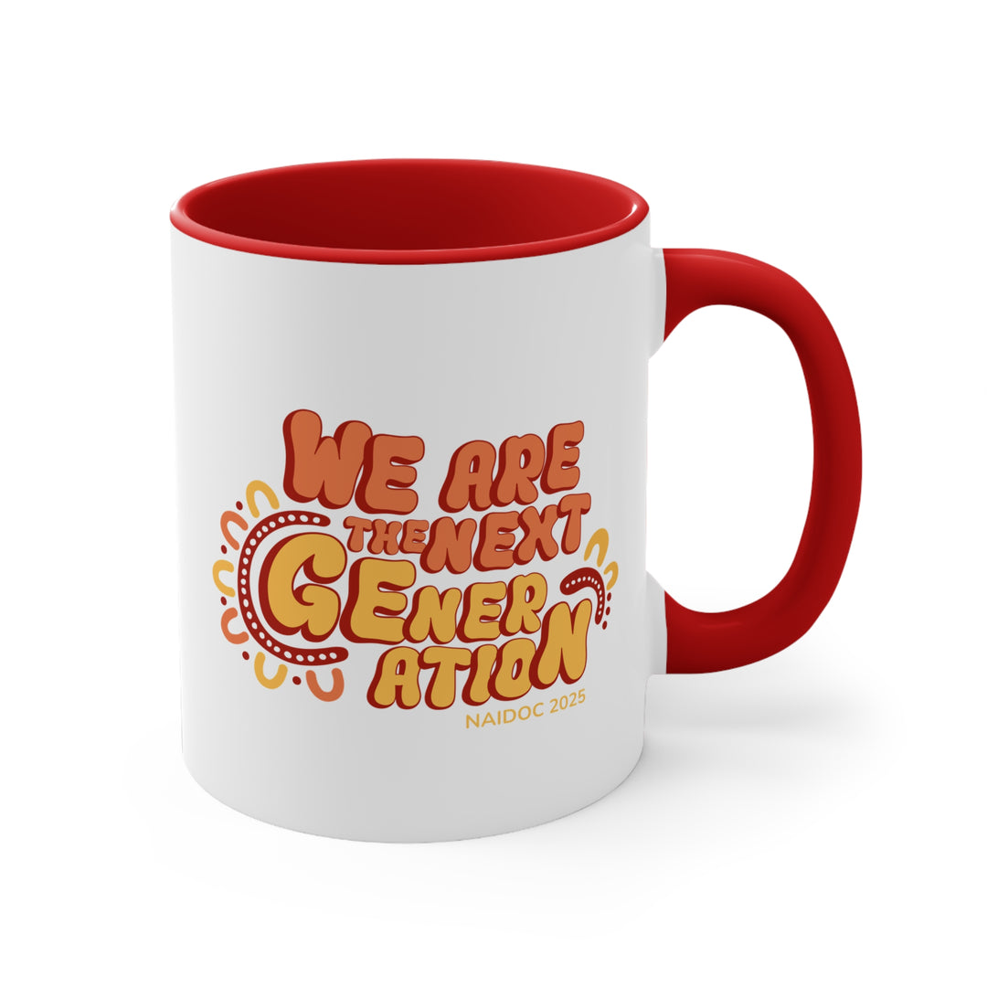 Vibrant Future (Earth Edition) - NAIDOC 2025 Colourful Accent Mug