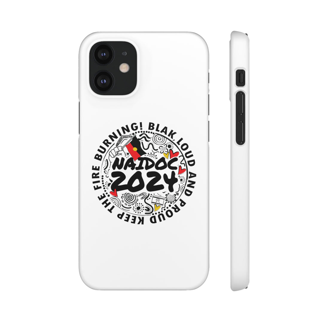 Blak, Loud and Proud NAIDOC 2024 - Phone Snap Cases