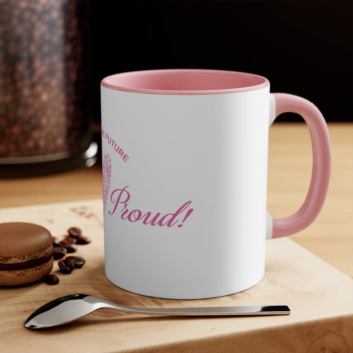 Raising the Future: Blak & Proud! - Colourful Accent Mug