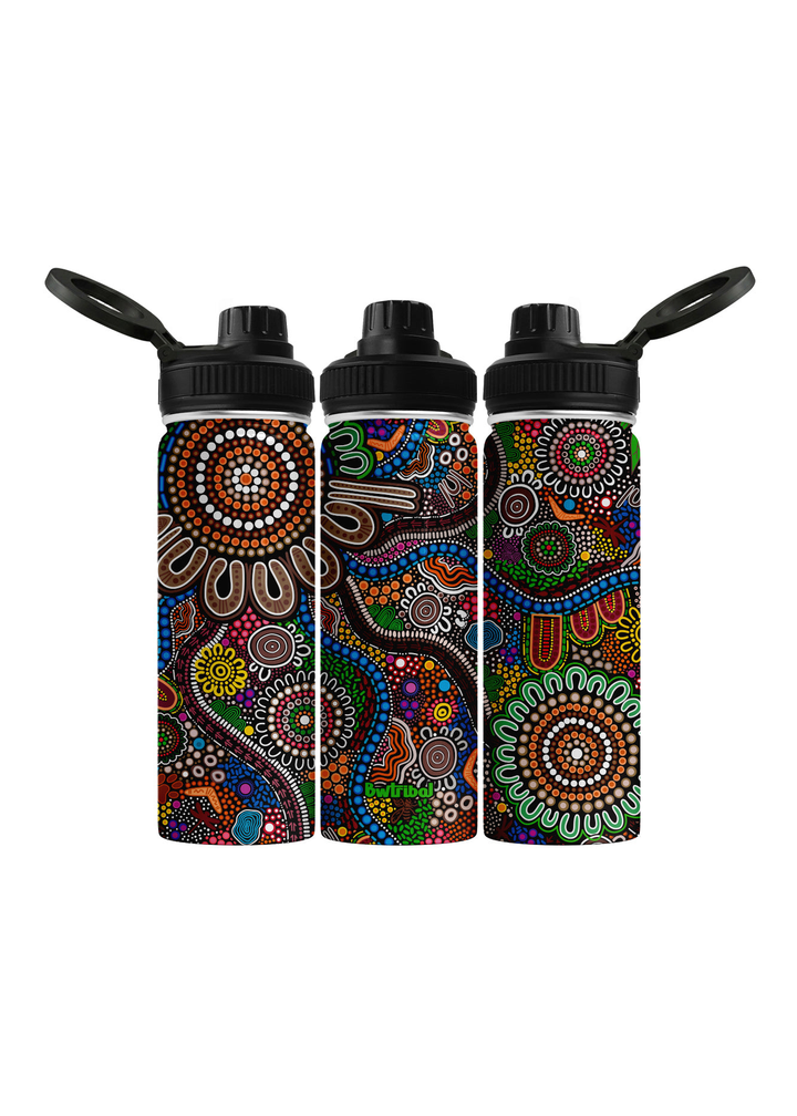 CONNECTED TO COUNTRY  - Vacuum Insulated Water Bottle (18oz)