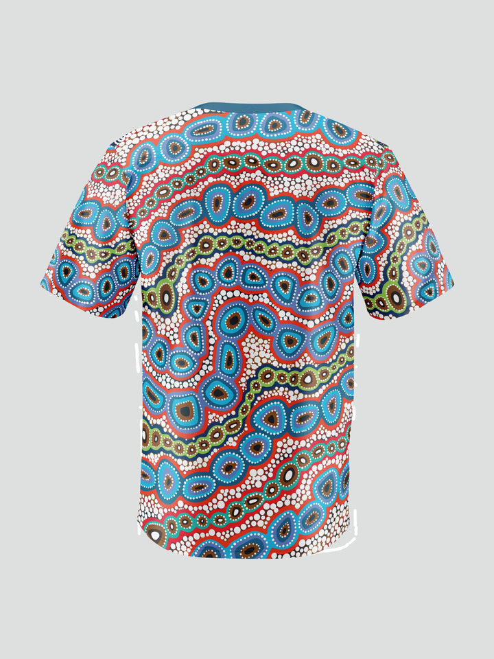 Contours of Country - Unisex Custom Scrub Top