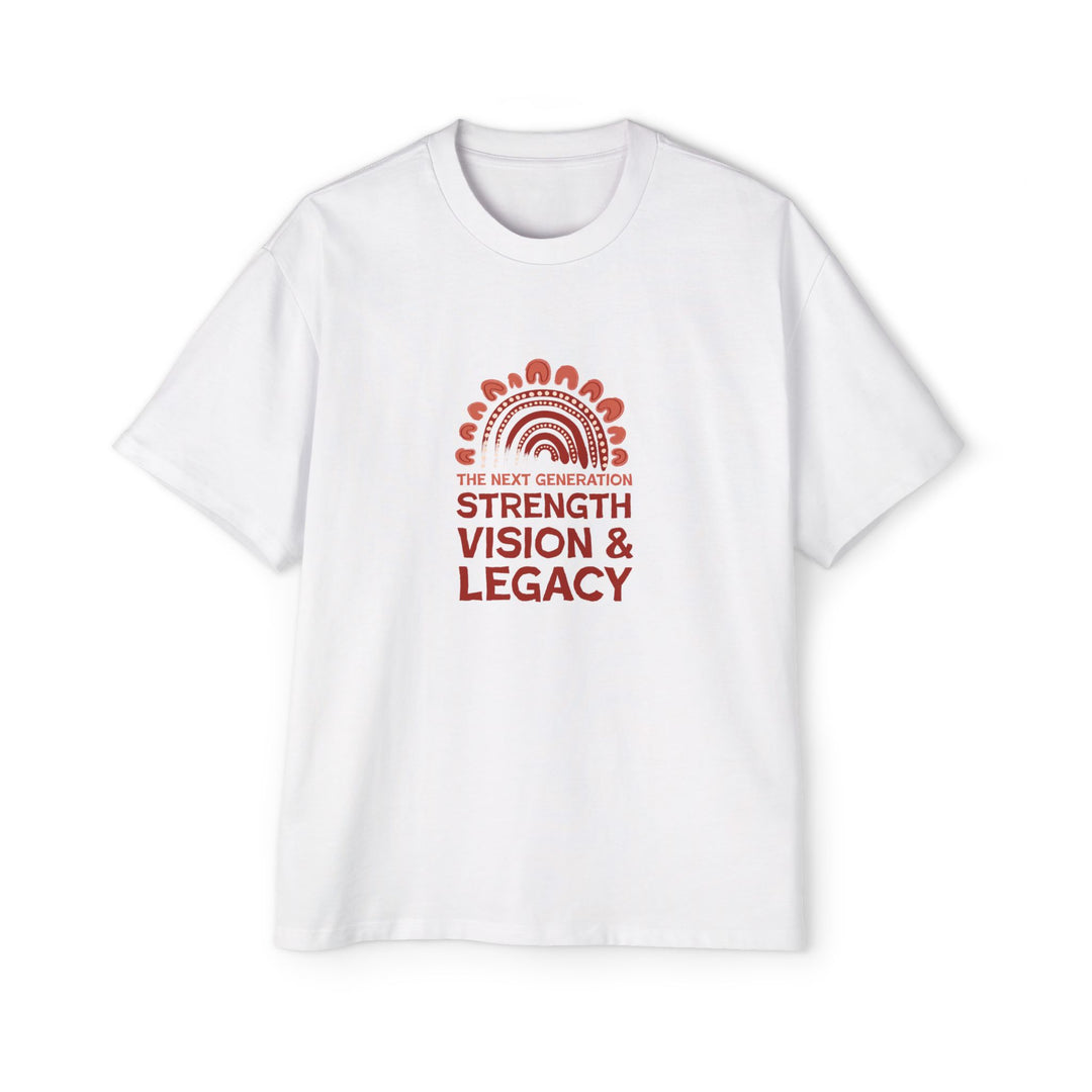 Legacy in Motion - NAIDOC 2025 Men's Oversized T-Shirt