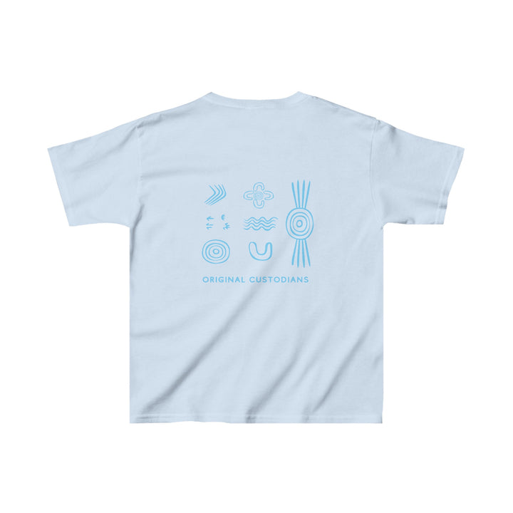 Guardians of Country (Blue) - Kids Cotton Tee