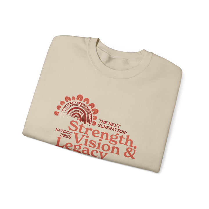 Strength, Vision & Legacy - NAIDOC 2025 Unisex Sweatshirt