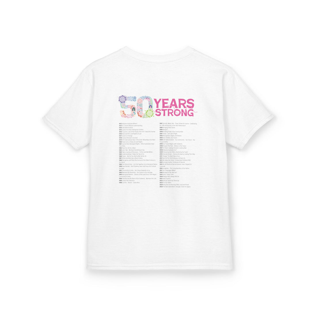 50-Year Commemoration - NAIDOC 2025 Kids' Cotton Tee