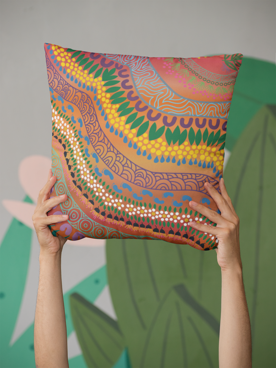 Donna Rioli Aboriginal Art Cushion Covers – BW Tribal