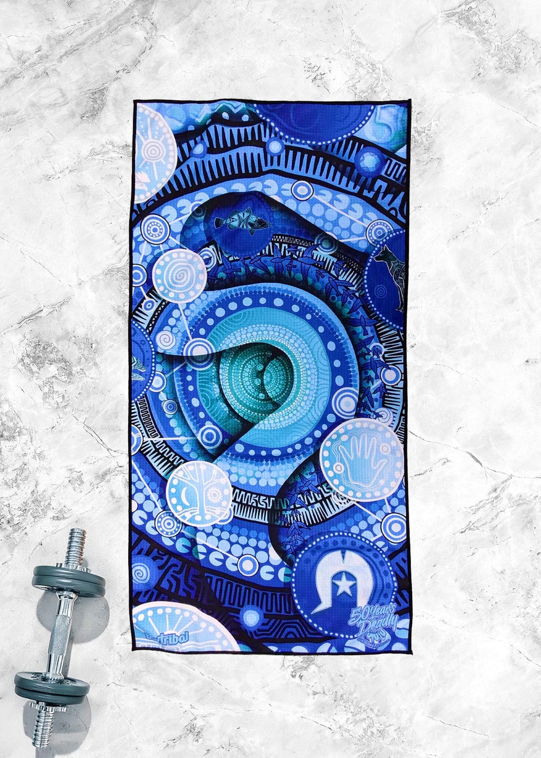 Always Been Deadly - NAIDOC 2026 Waffle Fabric Gym Towel