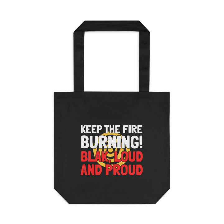 Keep The Fire Burning! NAIDOC 2024 - Cotton Tote Bag