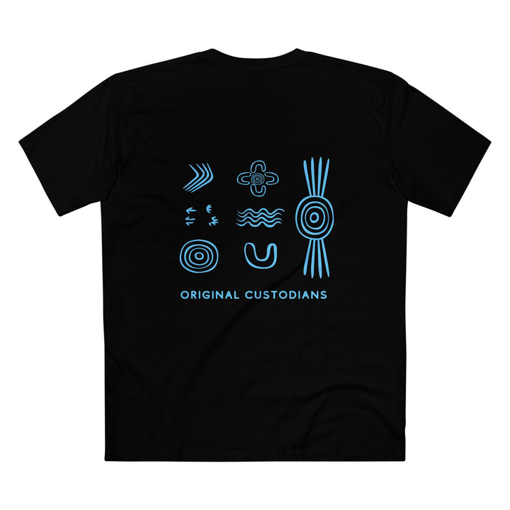 Guardians of Country (Blue) - Men's T-shirt