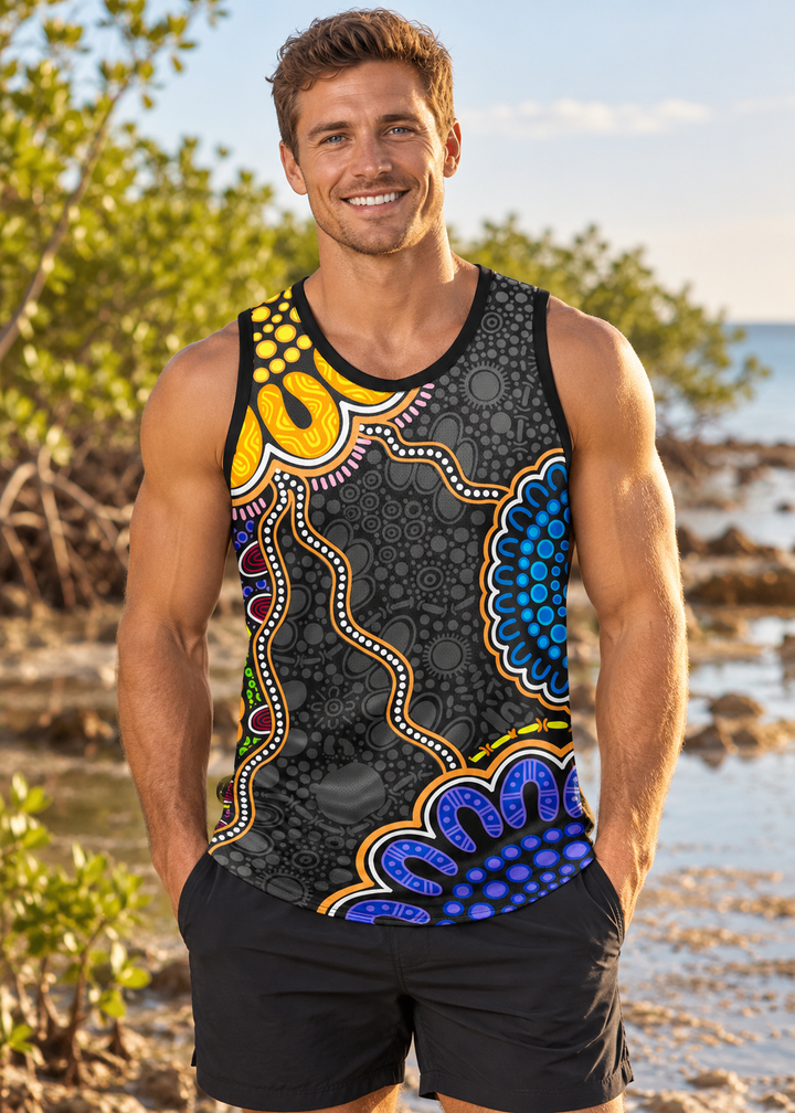 Still We Rise, Still We Shine - Reversible Singlet -  2 Designs in 1