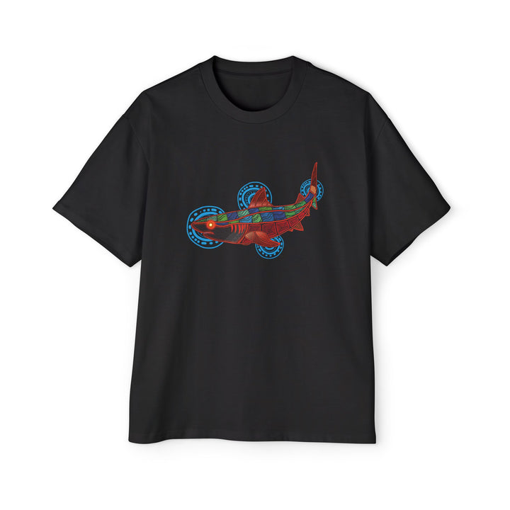 Tiger Shark – Shadows - Men's Oversized Tee