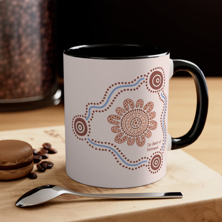 The Power of Sisterhood - Colourful Accent Mug