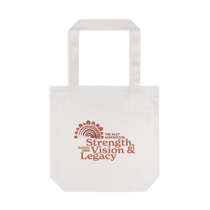 Strength, Vision & Legacy - NAIDOC 2025 Cotton Tote Bag