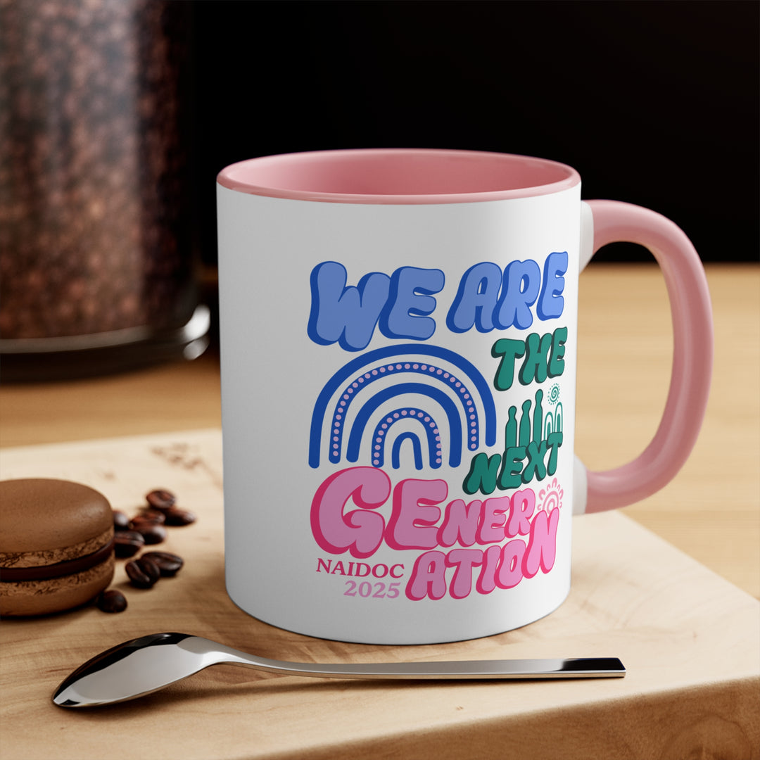 Next Mob Rising - NAIDOC 2025 Colourful Accent Mug