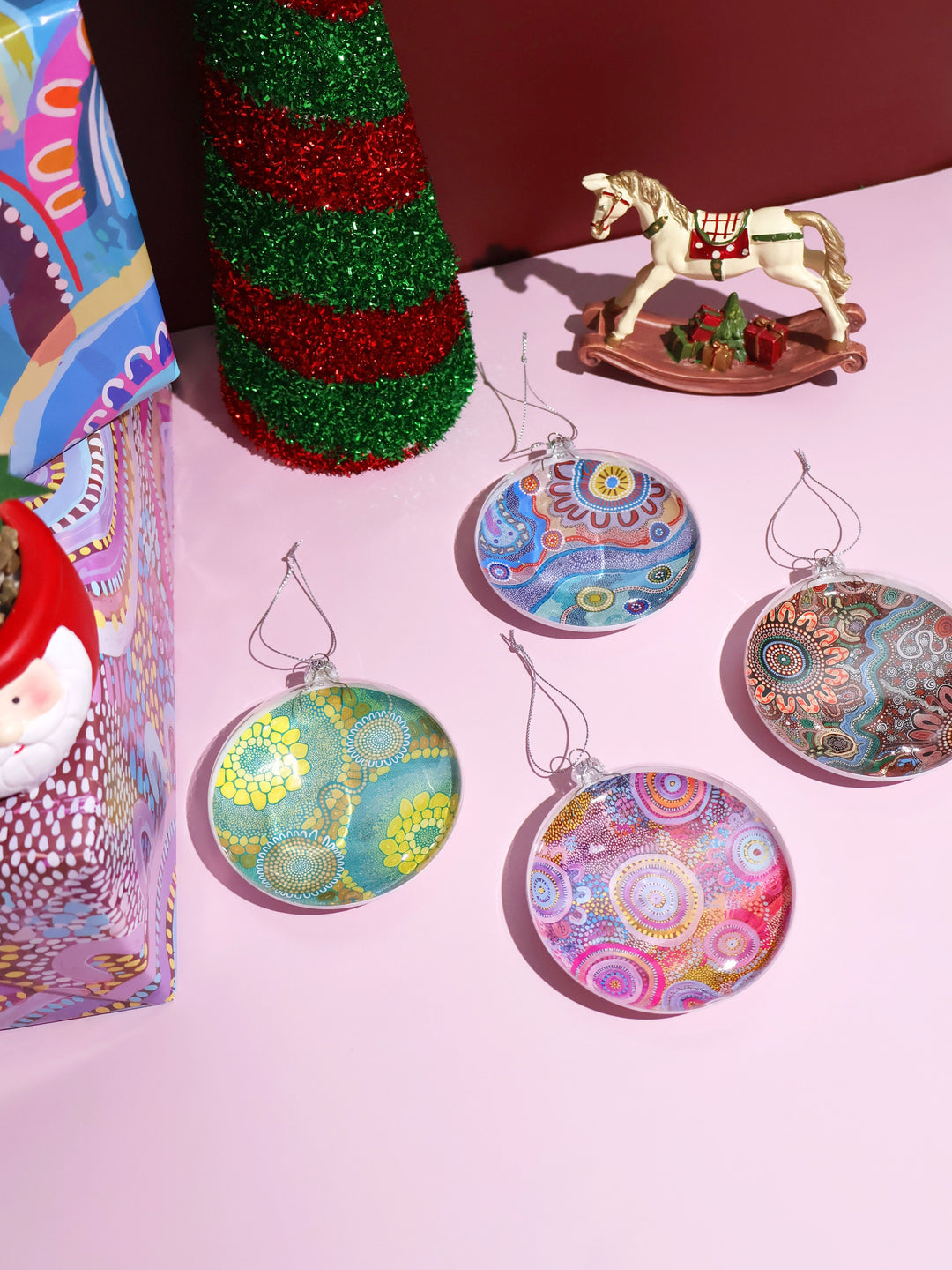 Christmas Tree Baubles (Limited Edition) - 4 Pack