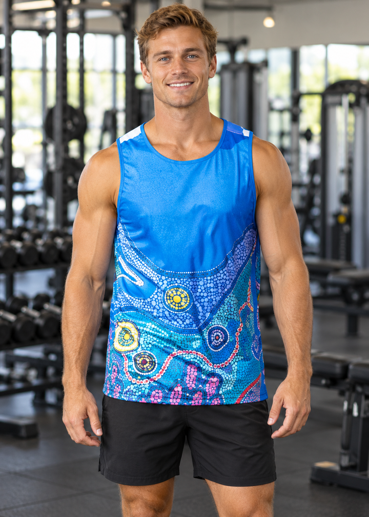 Rockpools - Unisex Singlet &amp; Shorts Set