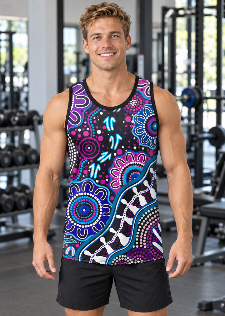 Stronger Together - Reversible Singlet -  2 Designs in 1
