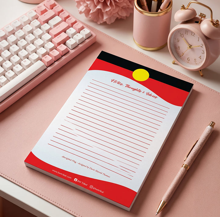 Aboriginal Flag - Notepad