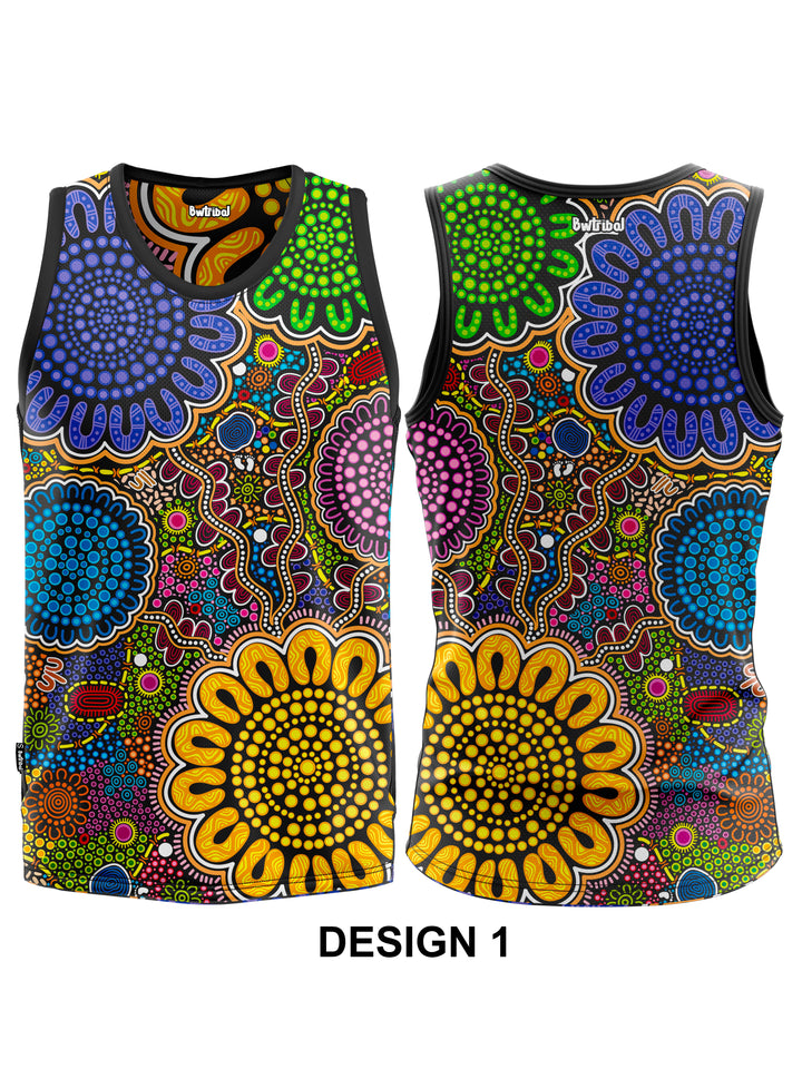 Still We Rise, Still We Shine - Reversible Singlet -  2 Designs in 1