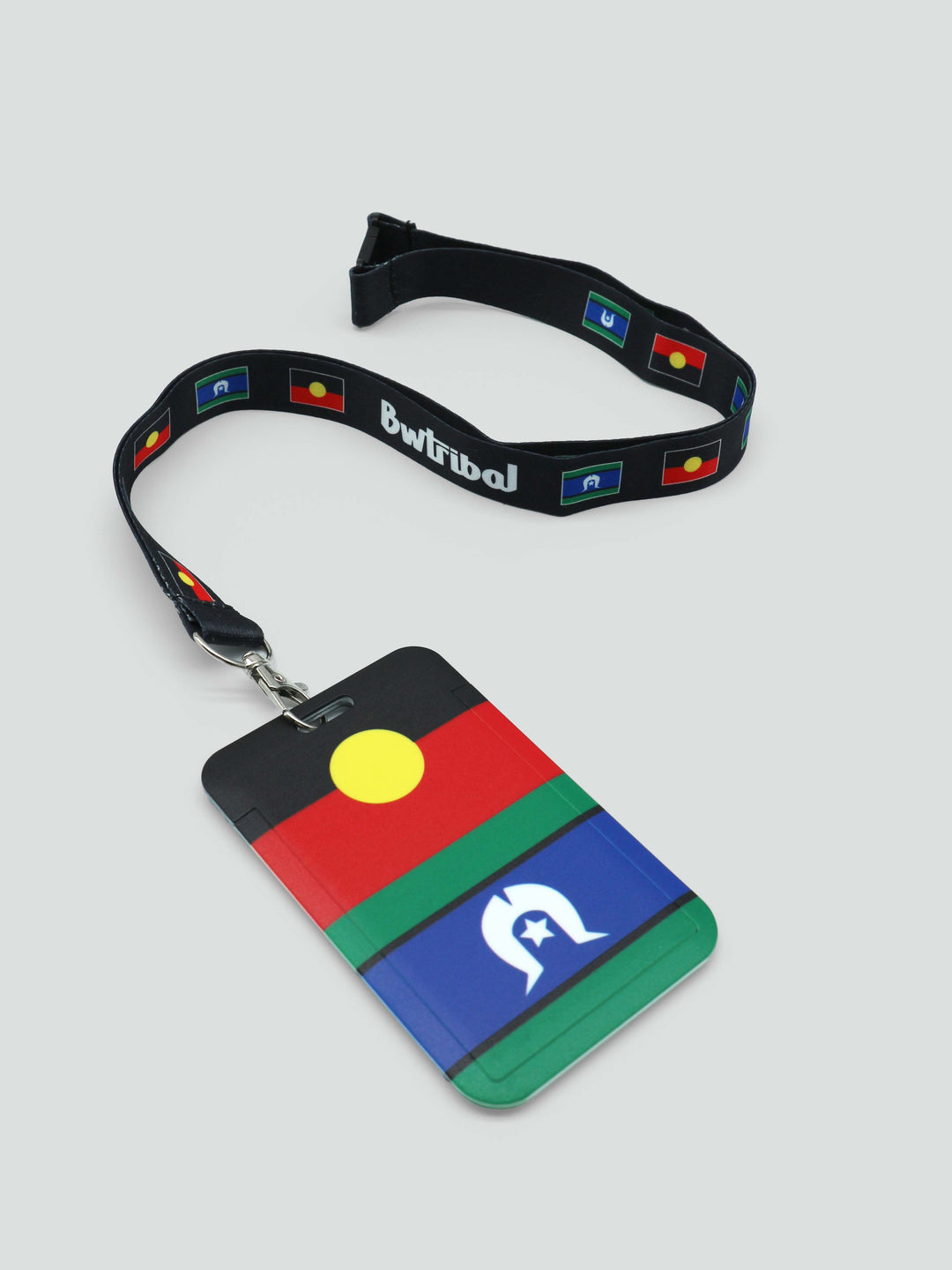 Aboriginal and Torres Strait Islander Flags - NAIDOC 2024 Lanyard + Card Holder Set