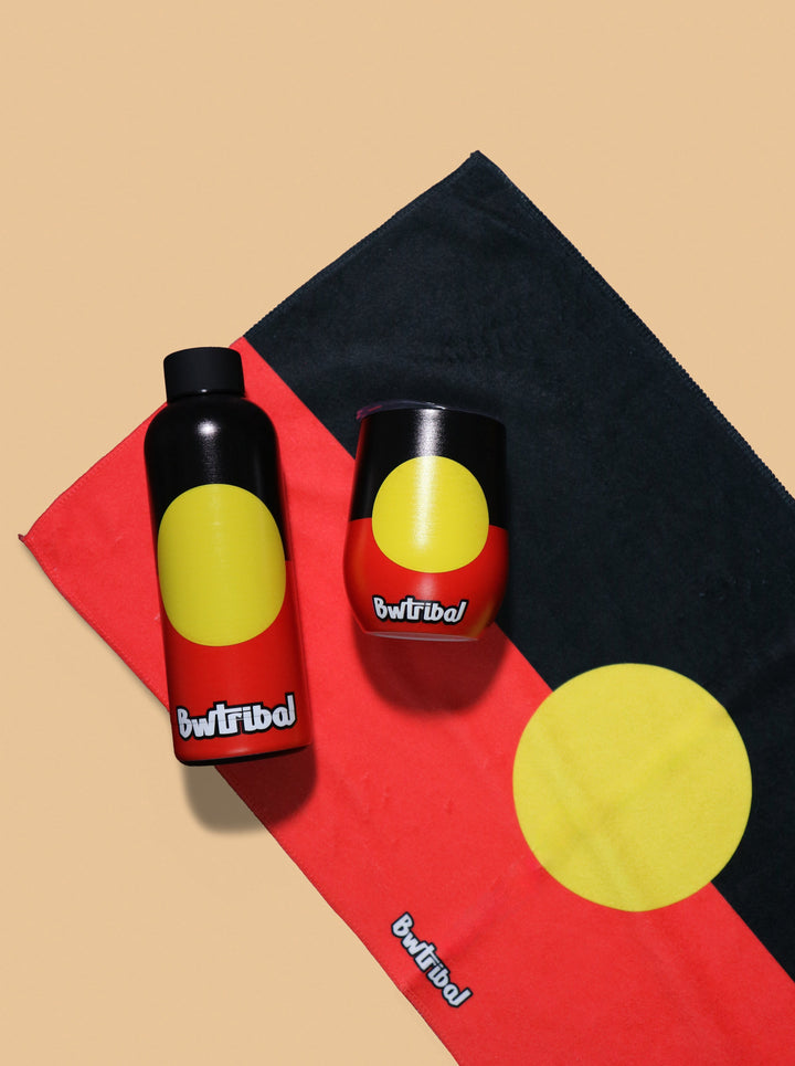 Aboriginal Flag - Gym Towel