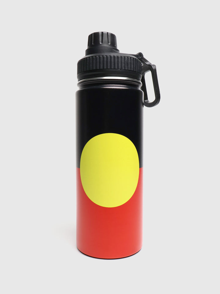 Aboriginal Flag - Vacuum Insulated Water Bottle